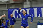 Volleyball vs Emerson  Wheaton College Women's Volleyball vs Emerson College. - Photo by Keith Nordstrom : Wheaton, Volleyball, VB2019